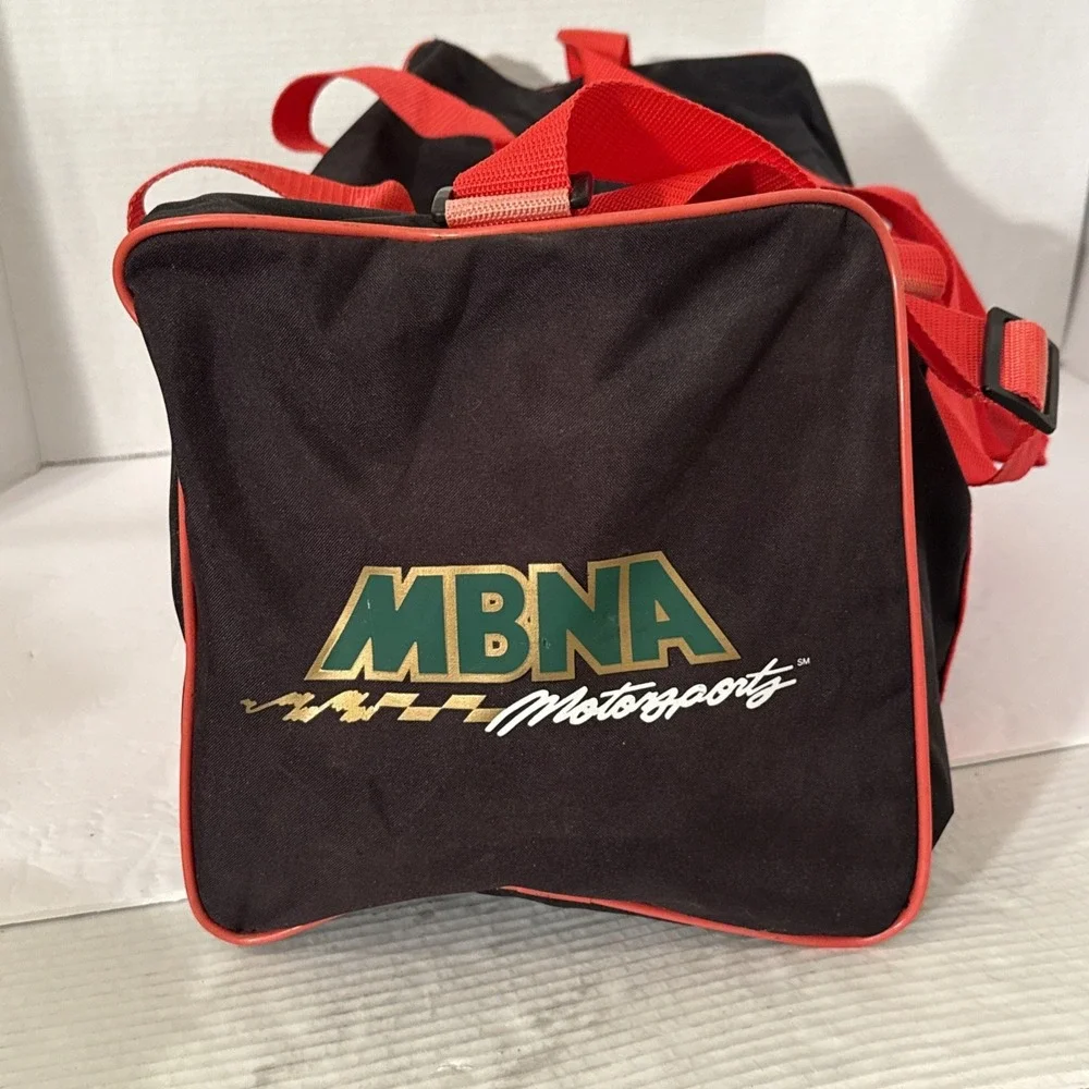 Vintage Indianapolis Motor Speedway Indy 500 MBNA Motorsports Nascar Duffle Bag‎